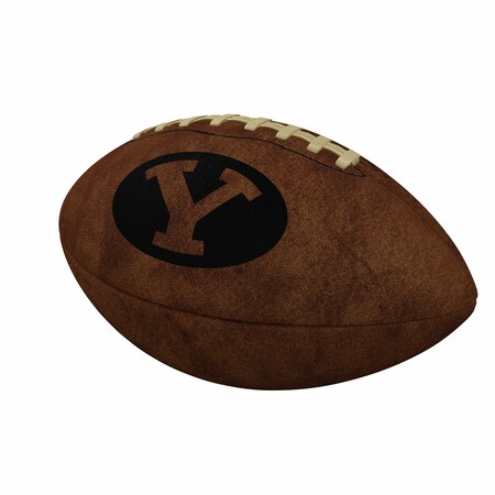 Logo Brands BYU Mini Size Leather Football 116-93ML-1